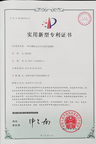 一種卡槽固定式半自動打孔機構